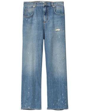 Gaelle Paris Straight Fit Jeans - Blue