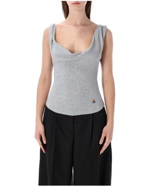 Vivienne Westwood Tops ,Grijs ,Katoen Anna Top