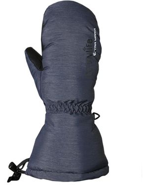 Snowlife Midnight melange big down handschuh - Blau