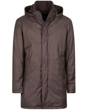 Herno Jassen ,Bruin ,Polyester Medium Doudoune
