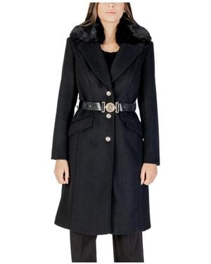 Guess Belted Coats - Negro