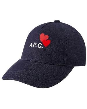 A.P.C. Caps - Azul