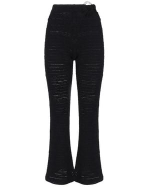Alberto Audenino Wide Trousers - Black