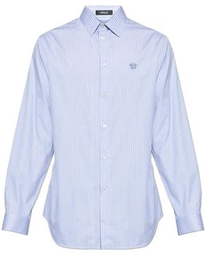 Versace Formal Shirts - Blue