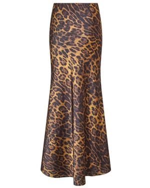 Crās Maxi Skirts - Marrone