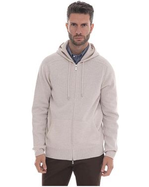 Gran Sasso Zip-Throughs - Brown