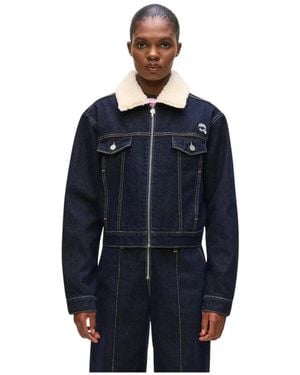KARL LAGERFELD Denim Jackets - Azul