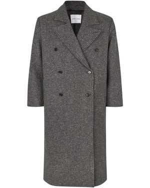 Samsøe & Samsøe Double-Breasted Coats - Gris