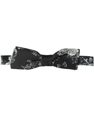 Dolce & Gabbana Papillon Fliege - Schwarz