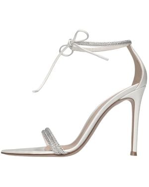Gianvito Rossi High Heel Sandals - Metálico