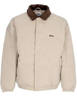 Obey Light Jackets - Natural