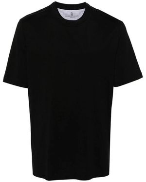 Brunello Cucinelli T-Shirts - Black