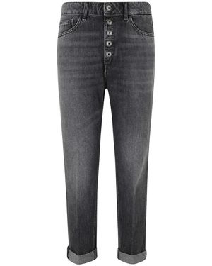 Dondup Cropped Jeans - Gris
