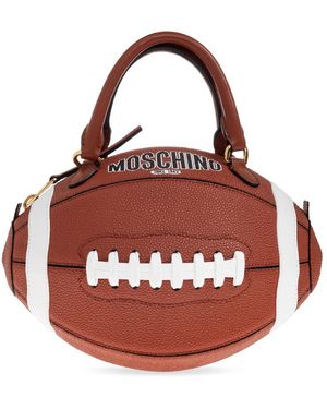 Moschino Rugby Ball Bag - Rood