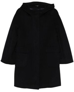 Cinzia Rocca Single-Breasted Coats - Zwart