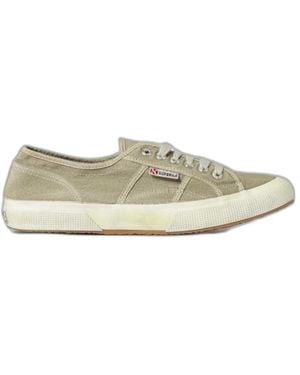 Superga 2750 Cotton Dyed Classic Canvas Low Top Sneakers - Natur