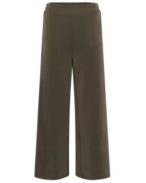 My Essential Wardrobe Wide Trousers - Gris