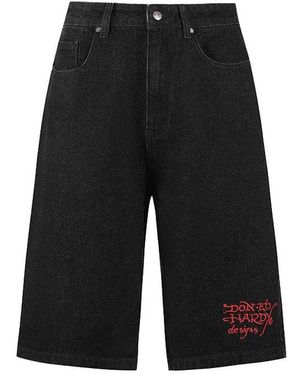Ed Hardy Denim Shorts - Nero