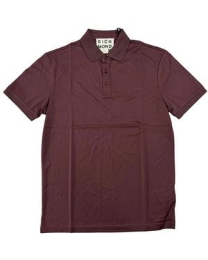 John Richmond Polo Shirts - Purple