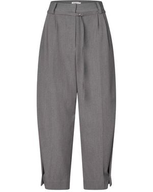 Masai Cropped Trousers - Gris