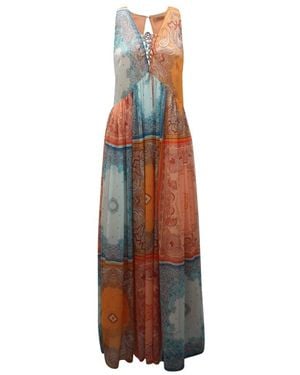 Twinset Maxi Dresses - Brown