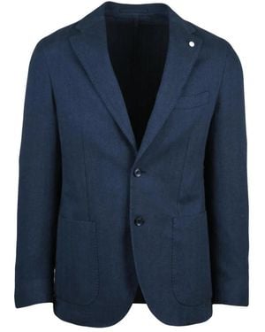 L.B.M. 1911 Giacca Stondata - Blauw