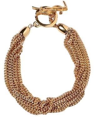 Saint Laurent Bracelets - Metallic