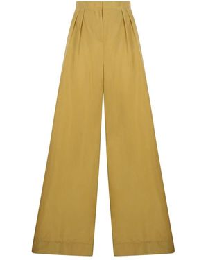 Alberta Ferretti Wide Trousers - Amarillo