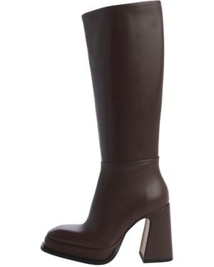 Souliers Martinez High Boots - Brown