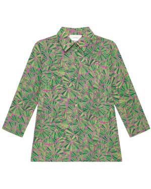 Maliparmi Overhemden ,Groen Shirts