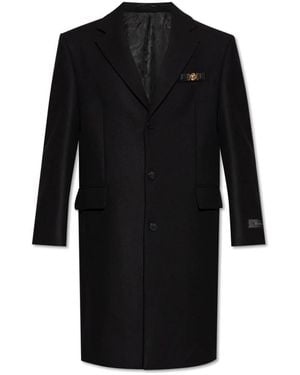 Versace Wollmantel - Schwarz