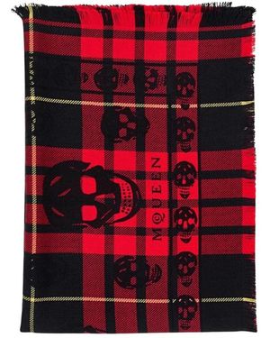 McQueen Scarves - Red