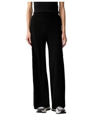 EA7 Wide Trousers - Nero