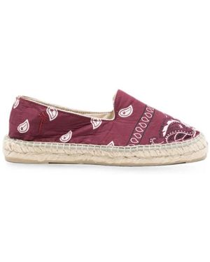 Manebí Schoenen ,Rood ,Espadrilles - Paars