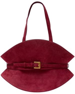 Balmain Shoulder Bags - Rojo