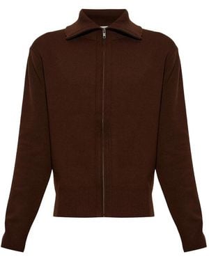 Entire studios Strickjacke Mit Kragen - Braun