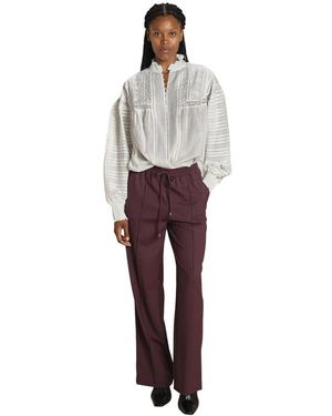 Vanessa Bruno Overhemden ,Wit ,Wol Cliff Pants