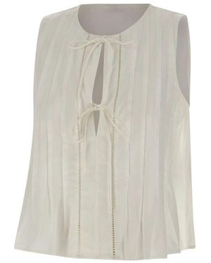 HUGO Sleeveless Tops - Grey