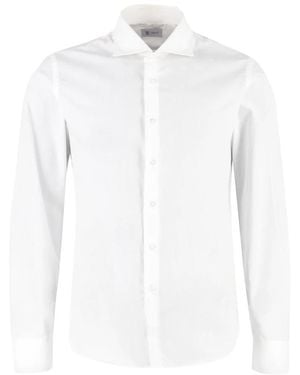 THE (Alphabet) Formal Shirts - Blanc