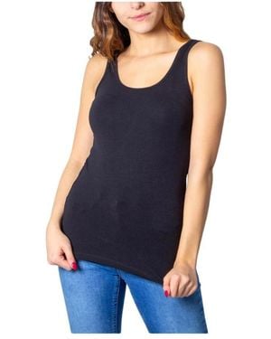 ONLY Basic Tank Top Ärmellos - Blau