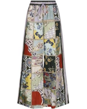 ALÉMAIS Wide Trousers - Multicolour