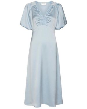 Neo Noir Midi Dresses - Azul