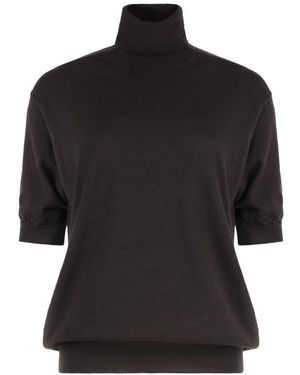 Prada Luxe Cashmere Turtleneck Sweater - Zwart