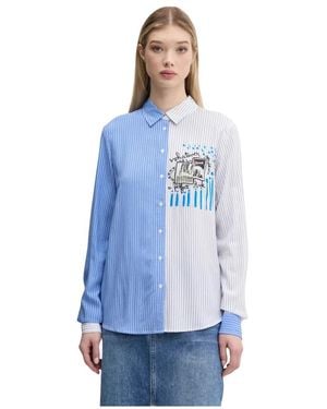 Desigual Shirts - Azul