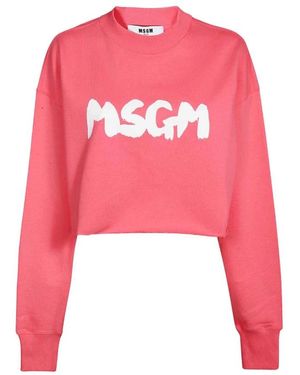 MSGM Sweatshirts - Rosa