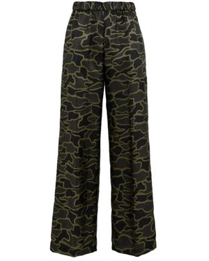 Aspesi Wide Trousers - Black