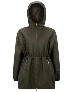 Moncler Rain Jackets - Green