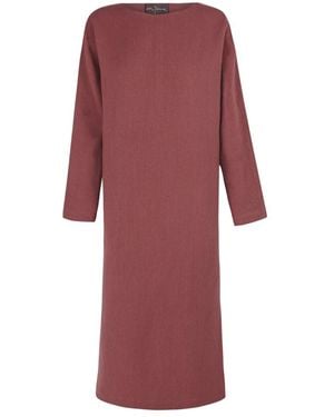 Cortana Midi Dresses - Red