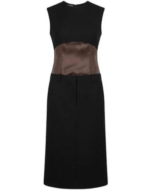 Marni Midi Dresses - Negro