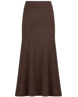 Liu Jo Midi Skirts - Brown
